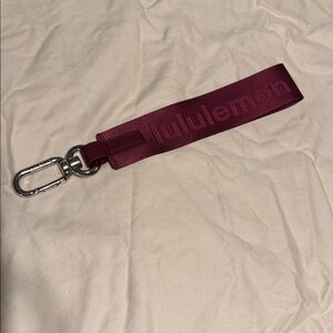 Lululemon Never Lost Keychain